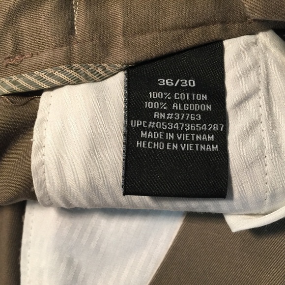 Perry Ellis Portfolio Dress Slacks Pants 36 X 30 - Picture 4 of 5